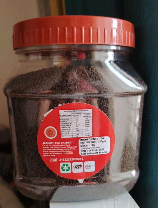 Jaagrit Royal Ctc Tea... 500rs per kg plus 150 rs shipping charge